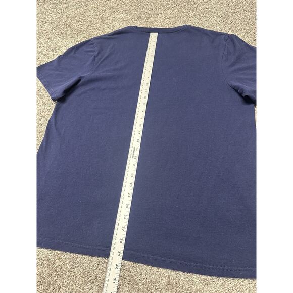 XL Dallas‎ Cowboys Authentic NFL Apparel SS Navy Blue Crew Neck Tee Shirt Mens - Picture 8 of 9